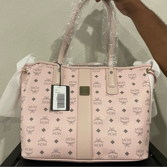 MCM Handbags - MCM Visestos Tote - Pink NWT